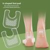 Гелевый стикер от мозолей, натоптышей, волдырей, самоклеящийся стикер для ног против натирания, стикер для защиты пятки от натирания, мягкая амортизация и медленное давление, подушечка для передней части стопы по желанию