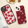 Для Iphone14 милый чехол для телефона с сердечком для Iphone 14 13 11 12 Pro MAX 13 12 MiNi 7 8 14 plus X XS XR защитные чехлы из овечьей кожи