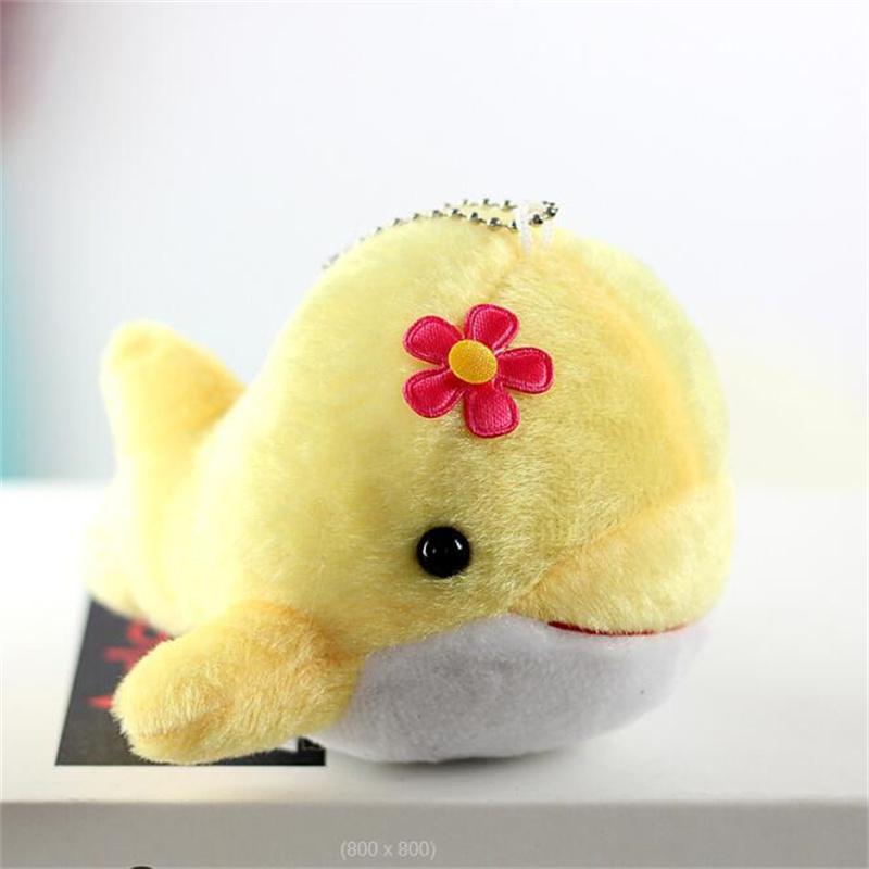 12 см приблизительно многоцветный опционально 8 цветов дельфин плюшевая игрушка кукла кит маленькая мини-кукла животное подарок маленькая подвеска