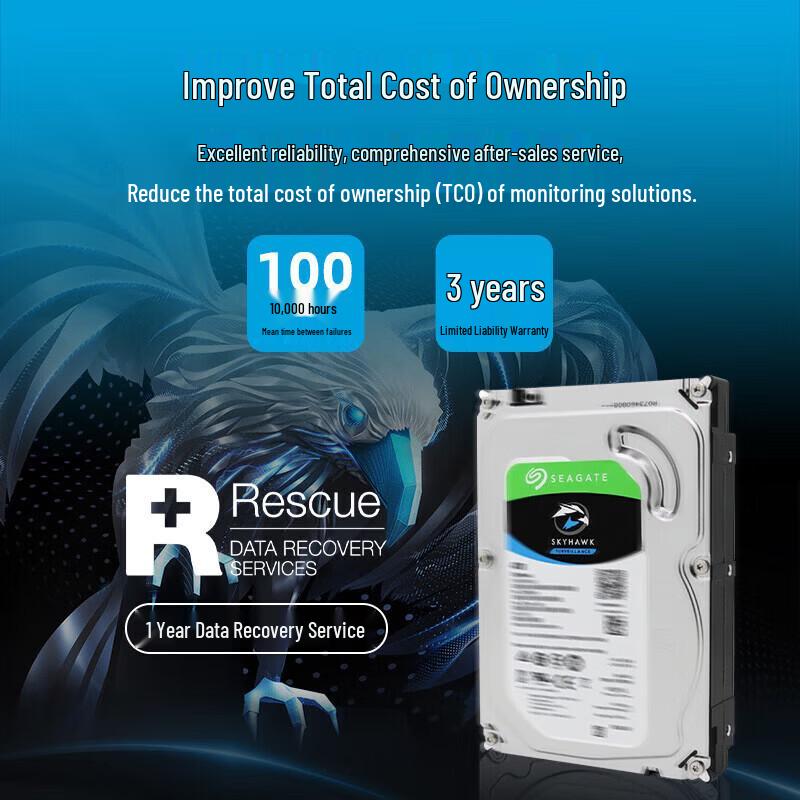 Seagate 8TB Surveillance Hard Drive