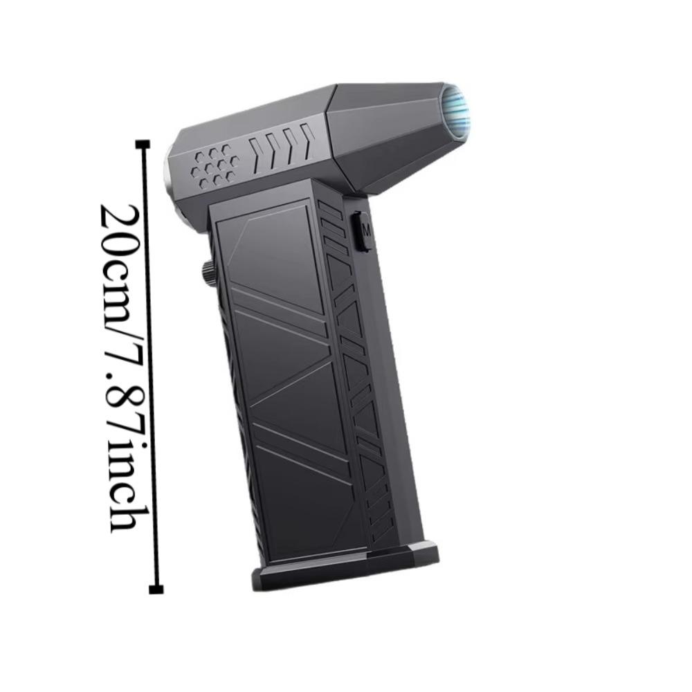 Турбовентилятор 300000 об/мин, зарядка Type-C, бесщеточный воздуходув, простой в использовании, перезаряжаемый воздуходув