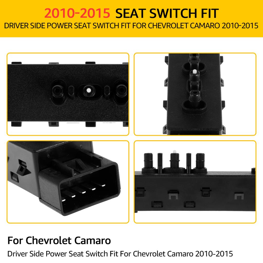 Car Electric Power Seat Switch Front Left Driver Side Power Seat Adjuster for Camaro 2010-2015 for Terrain 2010-2018