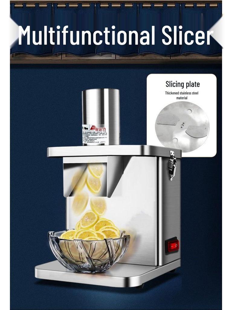 Электрическая многофункциональная овощерезка и терка для домашнего и коммерческого использования