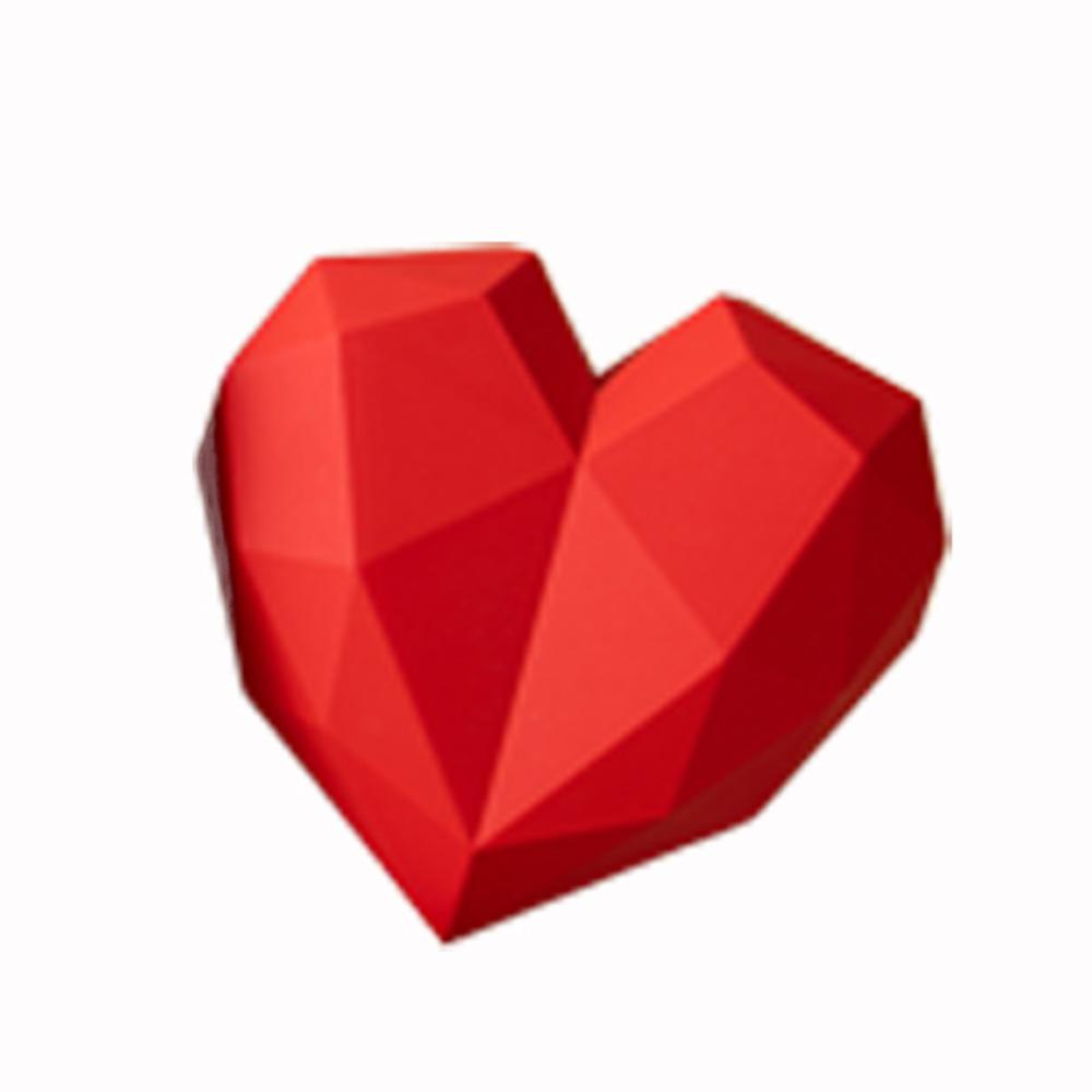 Пустые коробки ко Дню святого Валентина Матовая подарочная коробка ко Дню рождения Подарочная коробка в форме сердца ко Дню святого Валентина