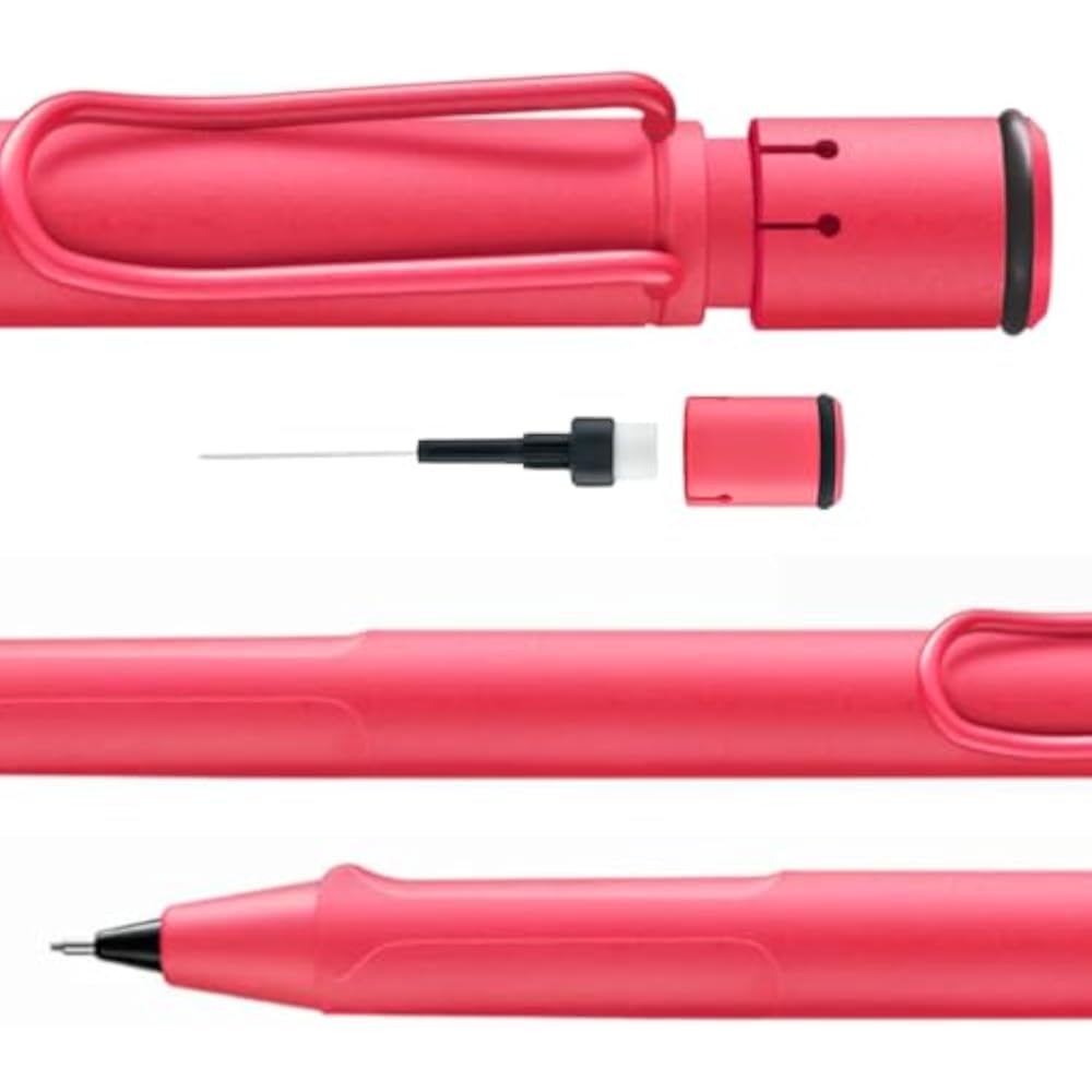 LAMY Safari Sunset Coral - механический карандаш с эргономичным захватом и корпусом. Изготовлен из прочного А...