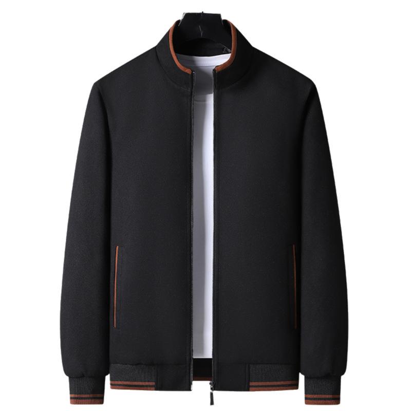 Autumn and Winter Fleece Thickened Men's Premium Business Jacket Fashion Jacket