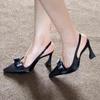 Fashion Women Pointed Toe High Heels Shoes Sexy Stilettos Sandals Dress Elegant Woman Pumps 2025 Trend Summer Cozy Casual Female Zapatos
