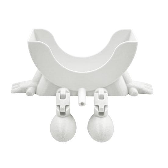 Держатель для губки, напечатанный на 3D-принтере, с дренажными ножками, подставка для губки для ванной, кухни, раковины, столешницы, многофункциональный органайзер для губок, полка для хранения