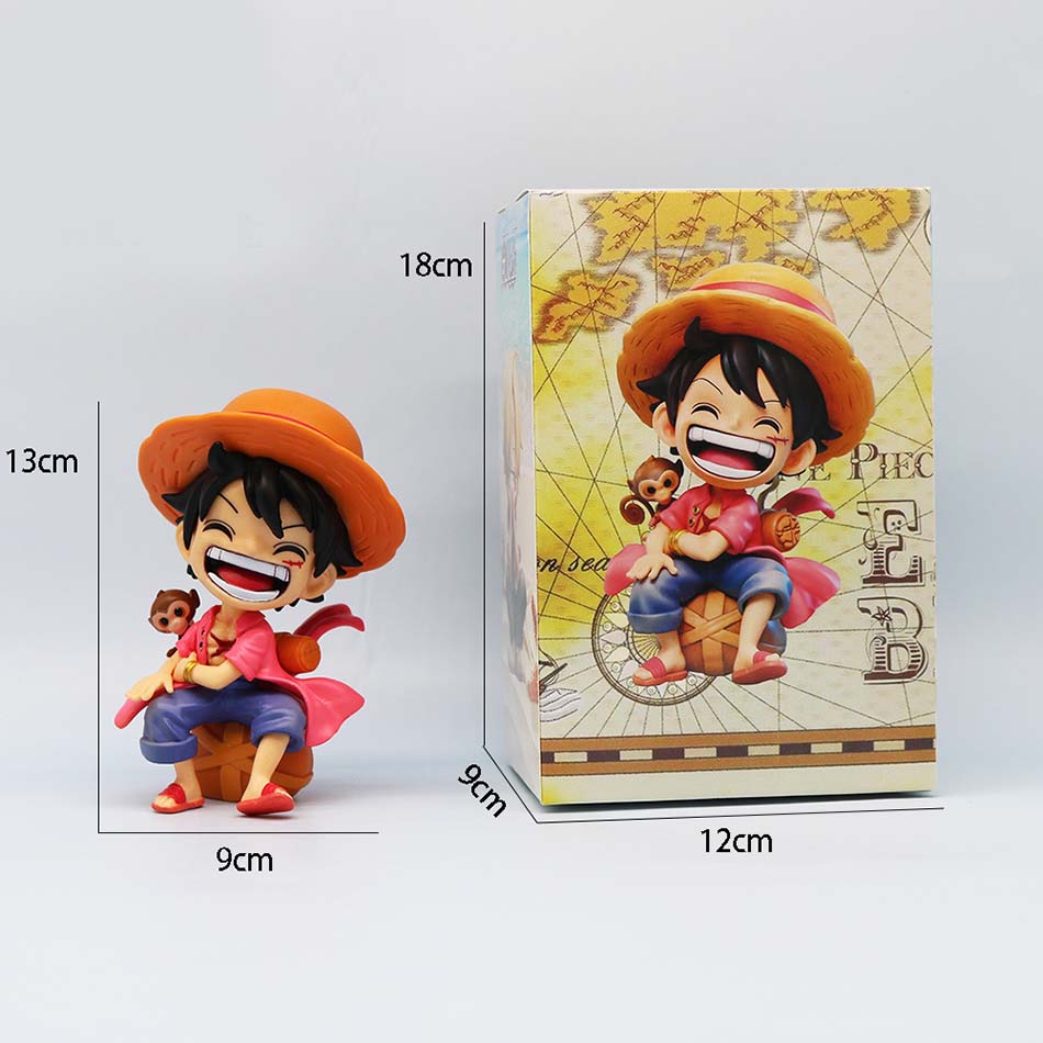 Горячая распродажа Фигурка Аниме One Piece Сидящий Смеющийся Луффи Фигурки Действия Кавайный Санджи Зоро Фигурка Коллекция Игрушки Кукла Подарок Модель