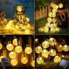 Solar LED Bubble Ball String Lights