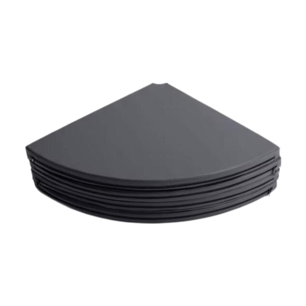 Круглый коврик для йоги, танцевальный коврик для пола, складной коврик для пилона, коврик для тренировок, коврик для упражнений для тренировок по пилатесу в помещении, студии фитнеса