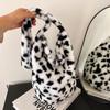 Kuz va Qish Trendi Yumshoq Mumsimon Pufakli Tote Sumka Moda va Ommabop Ko'p Qirrali Sevgi Leopard Bosma Elkada Osiladigan Messenger Sumka