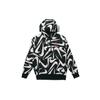 Sport Casual Fleece Hoodie With Full Print Men Hoodies Black CK2231-010