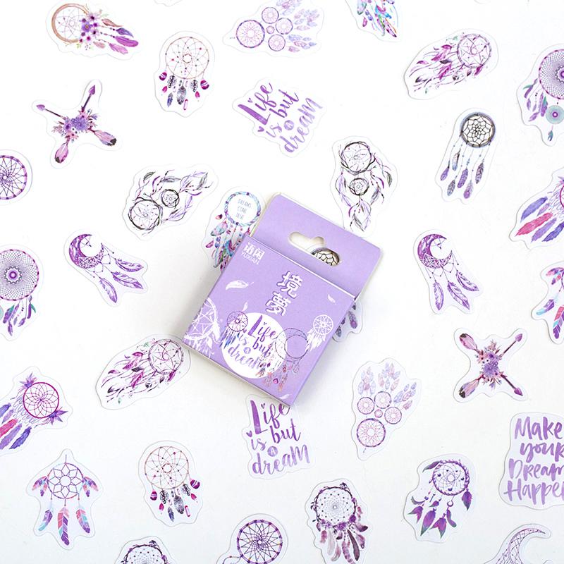 50 шт./упак., милые цветочные плакаты с единорогом, мини-бумажные наклейки, украшение для дневника, этикетка для скрапбукинга, канцелярские принадлежности