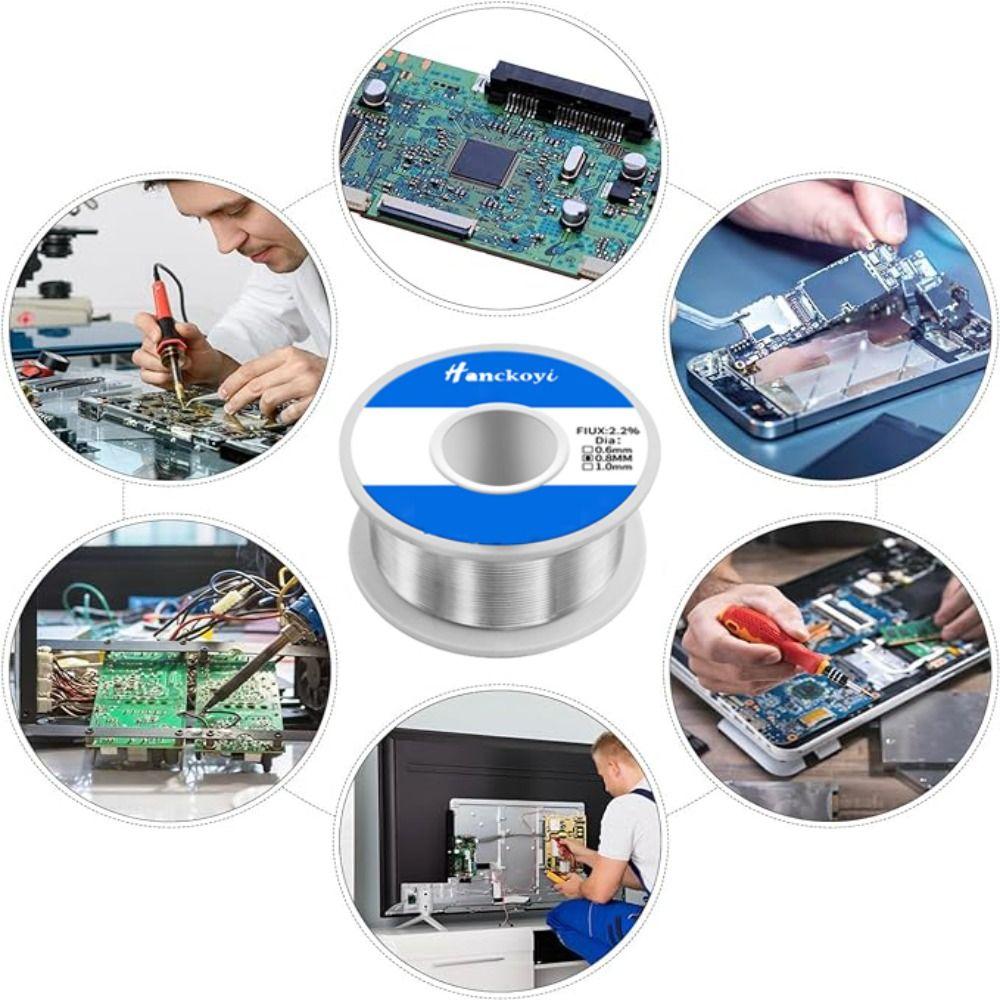 Silver Spools of Solder Wire Tin-lead Alloy High Purity Solder Wire Soldering