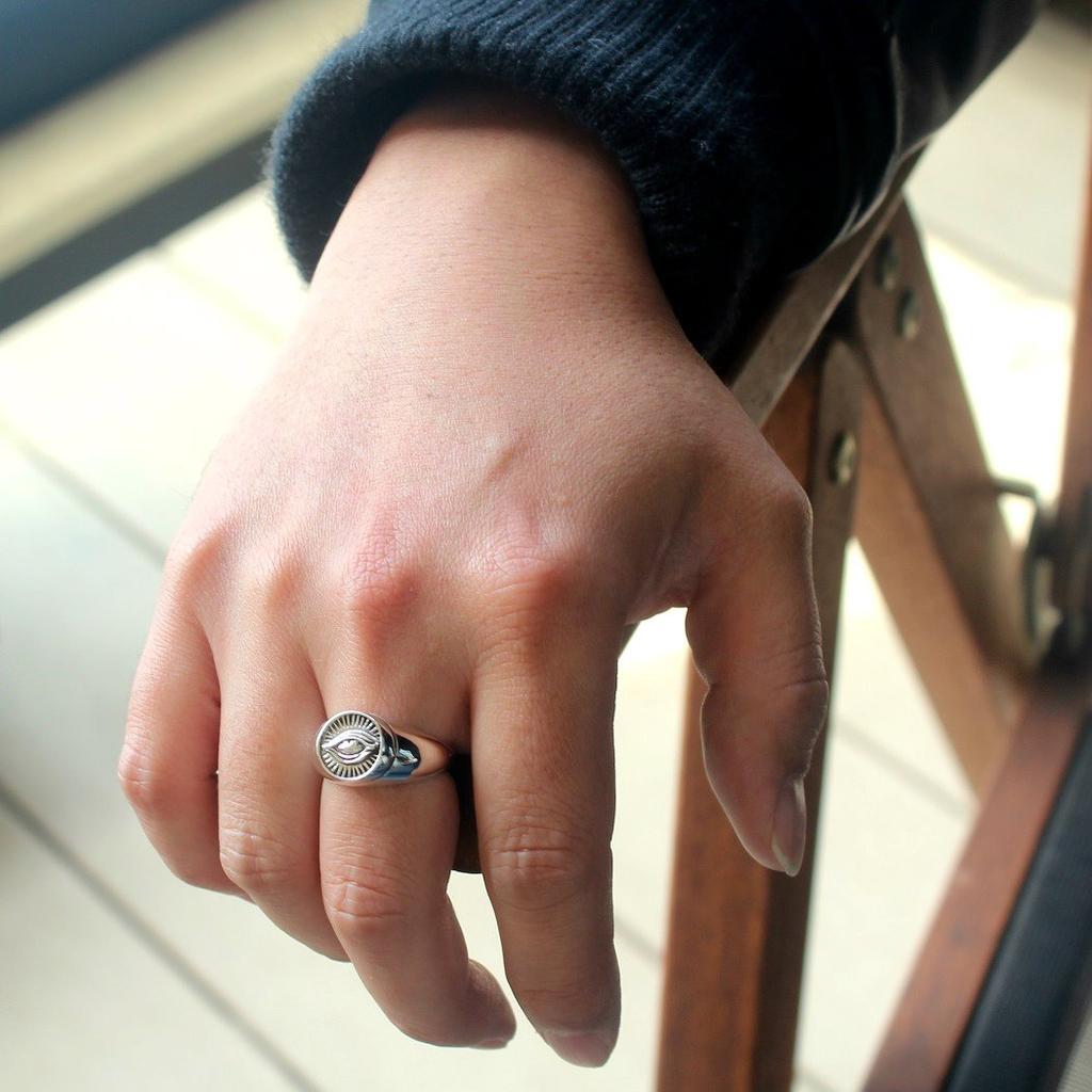 Goodvibrations Хорошие Вибрации Око Провидения Кольцо масона Кольцо