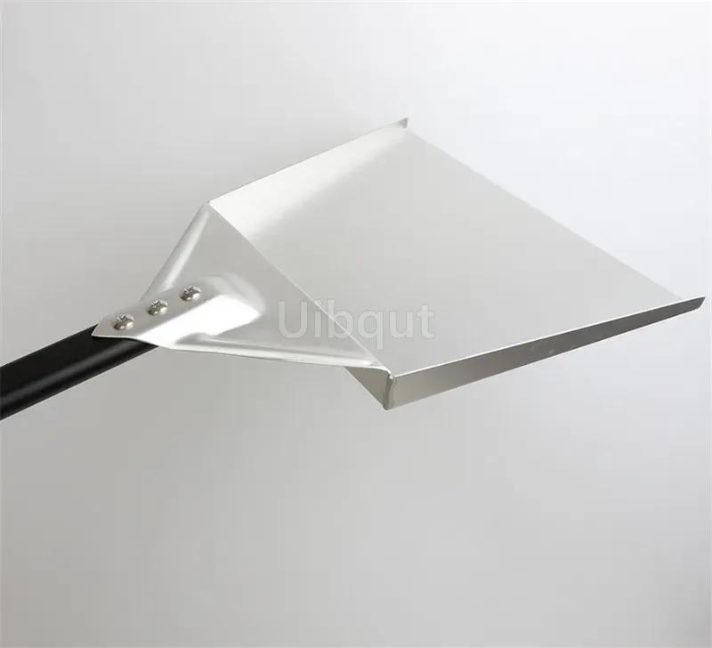 Oven BBQ Ash Shovel Grill Charcoal Ash Poker Scoop Shovel Square Oven Spade Stove Brush Pizza Forklift pizza shovel Peels oven