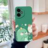 Чехол для Honor 400 Pro Global Мультяшный Динозавр Задняя Крышка Жидкий Силикон Полная Защита Прочный Ударопрочный Защита для Телефона