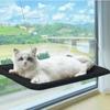 Cat Hammock Window Habitat Safety Cat Rack Household Space Saving Window Pet Seat Simple Secure Ultra-Soft Sill Pets Beds House