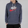 Nike Heritage 2.0 Logo Print Knit Hoodie With Fleece Lining Men Hoodie Dark-Grey BV2934-410