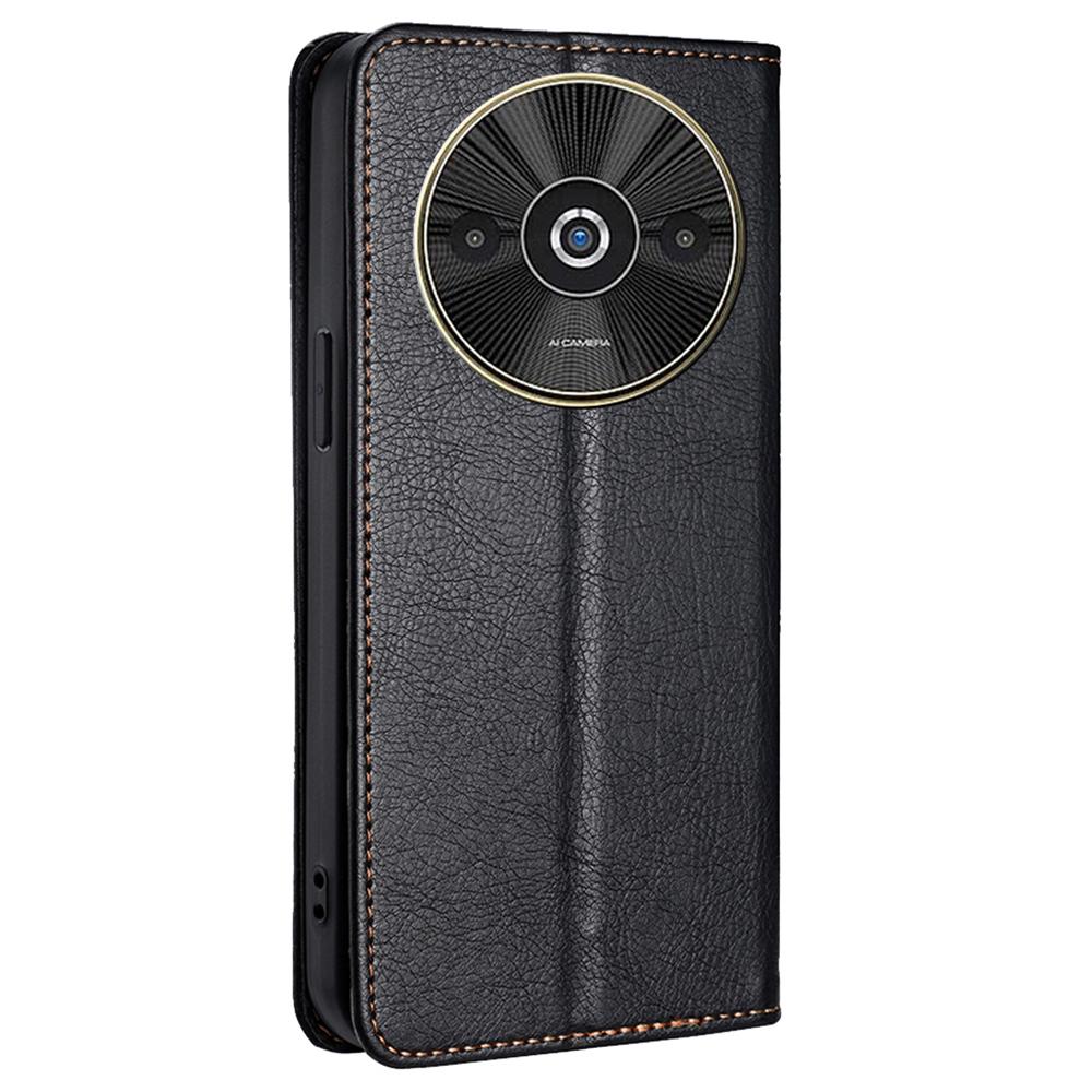 For Xiaomi Redmi A3 4G/Poco C61 4G Case Solid Color Wallet Leather Phone Cover