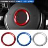 Car Styling Decoration Ring Steering Wheel Circle Sticker For BMW Performance M Power E90 E91 E92 E93 X1 X3 X5 X6 M3 M5 E46 E39