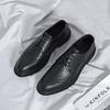 Модная Новая Мужская Обувь Италия Мужские Формальные Кожаные Туфли Классические Удобные Деловые Платья Оксфорды Модные Британские Броги Повседневная Обувь