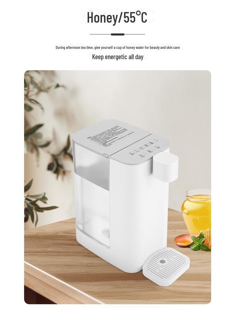 Компактный диспенсер для мгновенного нагрева горячей воды: Быстронагревающийся, портативный и встраиваемый настольный очиститель