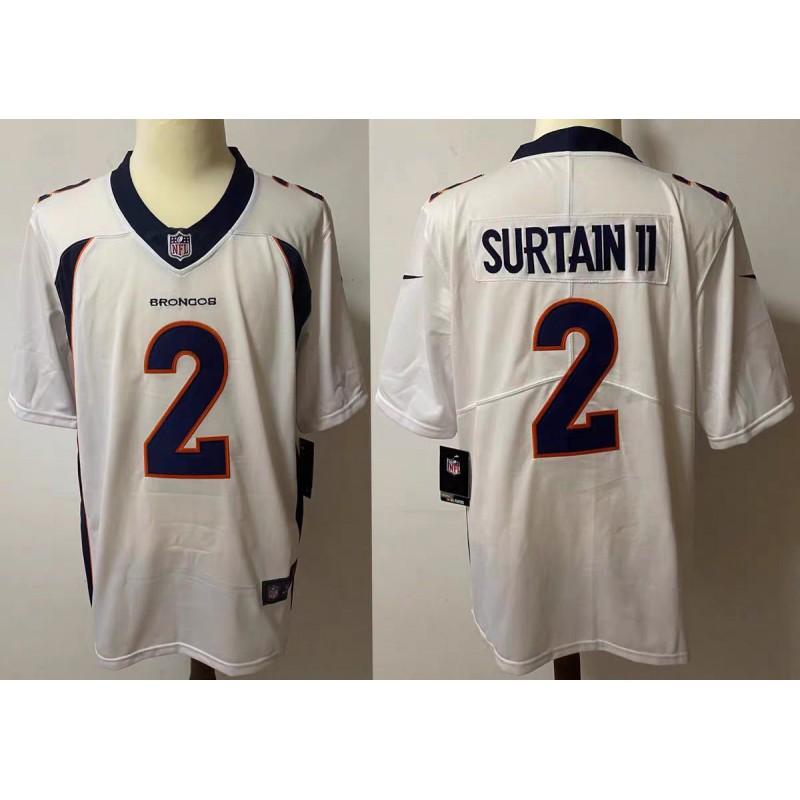 NFL Denver Broncos 2nd Gen Embroidered Short Sleeve Football Jersey Men Women