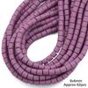 60pcs/Bag 6x6mm Flat Round Cylinder Polymer Resin Clay Beads Loose Spacer Handmade Beads For DIY Jewelry Making Bracelets Necklaces Crafts 38cm/15