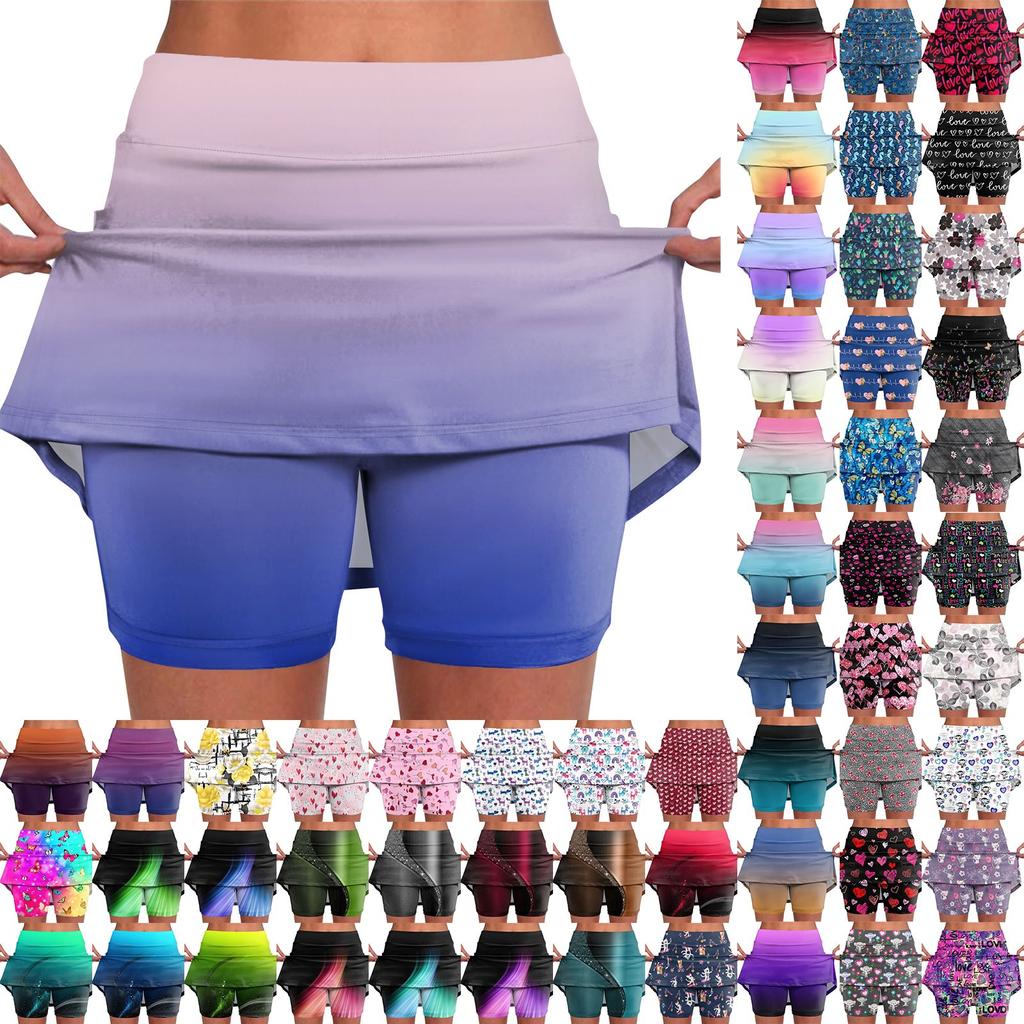 Эластичные брюки-кюлоты для йоги для женщин, спортивные шорты с принтом, легкие узкие однотонные бегуны с высокой талией
