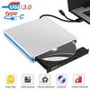 Универсальный портативный USB CD/DVD-привод для настольных компьютеров и ноутбуков: Внешняя горелка/читатель/записывающее устройство