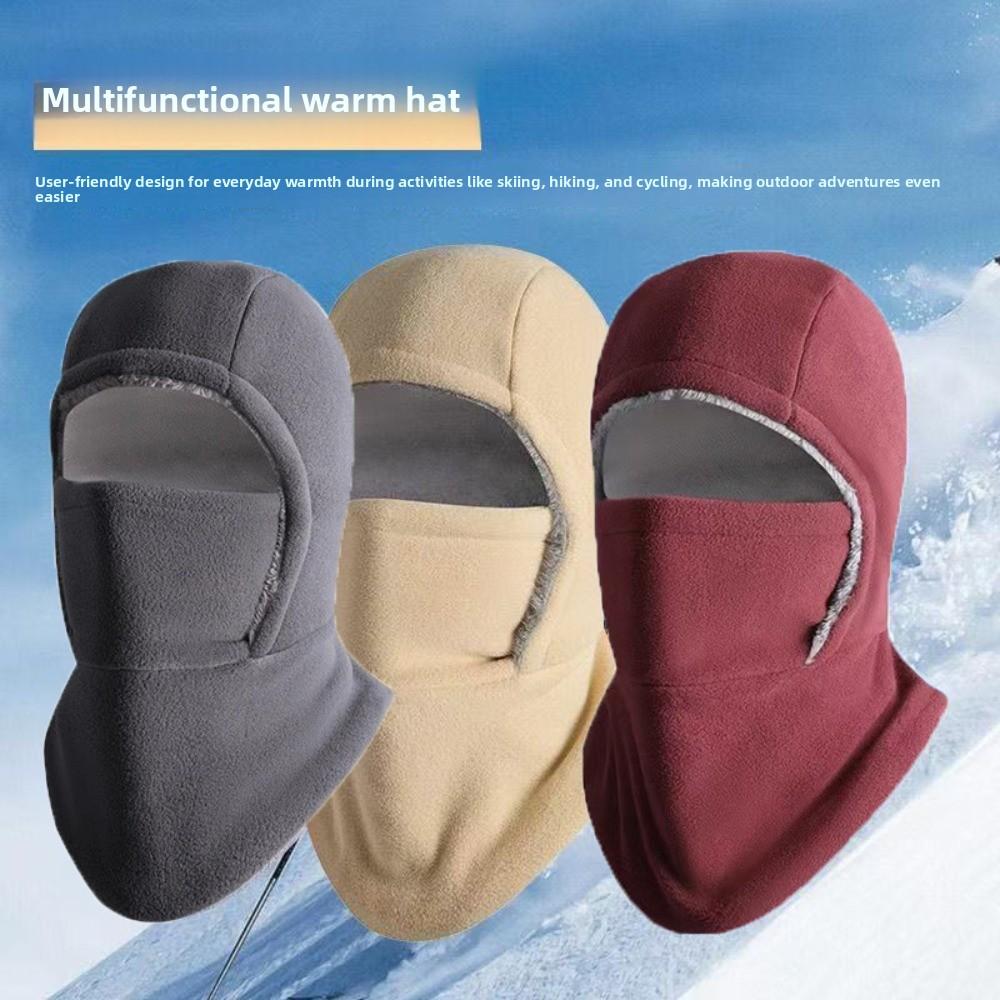 Ветрозащитная балаклава, велосипедная шапка, защита шеи, лыжная ветрозащитная шапка, теплая шапка-маска, лыжи