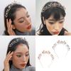 Blingbling Rhinestone Star Headband for Women Evening Parties Formal Event Gathering Accessories Hairhoop Party Props