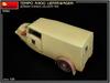 Miniart Germany Tempo A400 Lieferwagen Delivery Van Пластиковая модель MA35382 Литье Цвет 1/35 Трехколесный