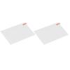 2PCS Screen Protector for Rog Ally HD Clear Tempered Glass Anti Scratch Anti Fingerprint Game Console Screen Protective