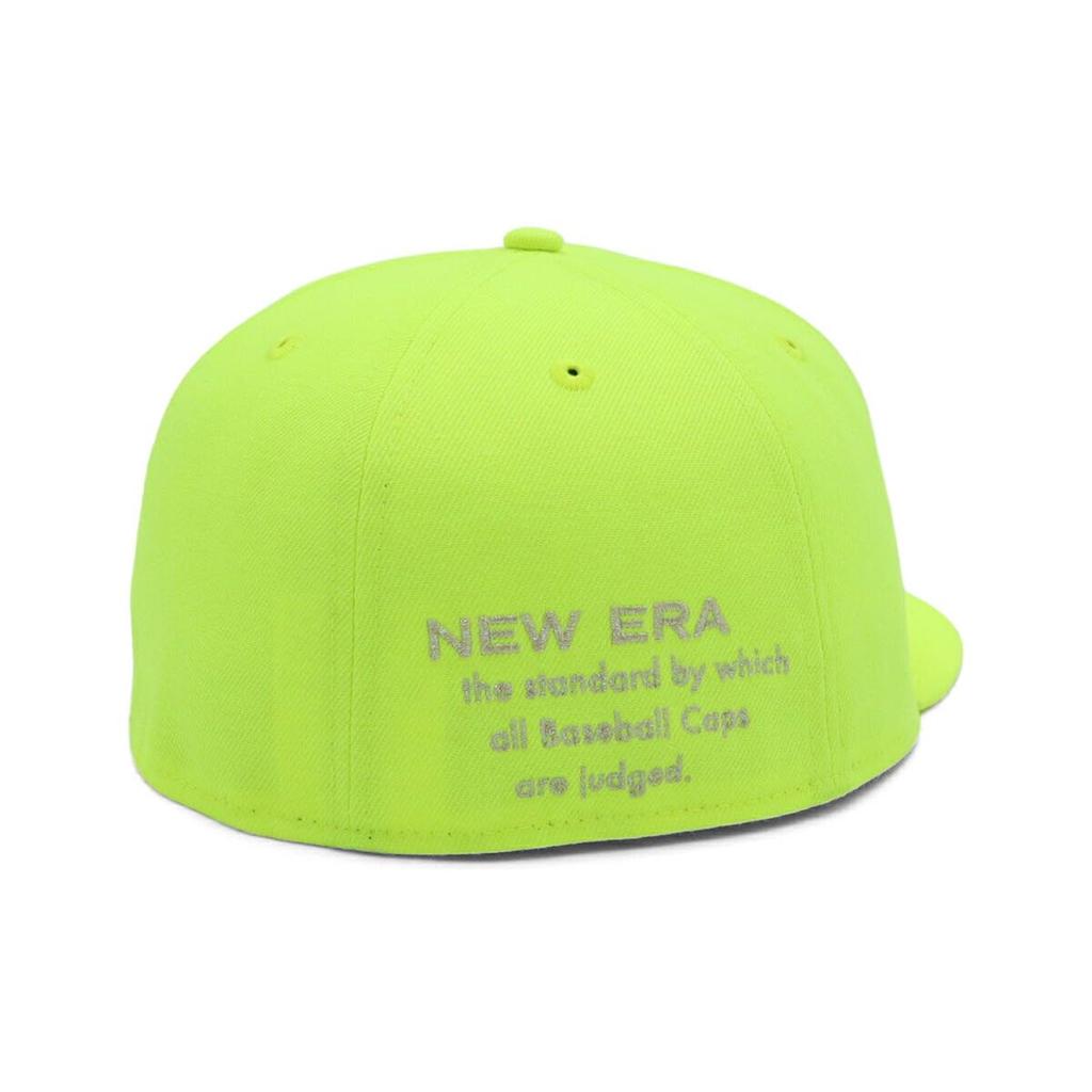 Кепка New Era 59FIFTY 14699758 NER36C8548 Прямой Желтый 7 Рукописный Металлический Логотип Эксклюзивная Кепка ONSPOTZ 5950 Прямой Плоский Козырек Унисекс Летняя Солнцезащитная