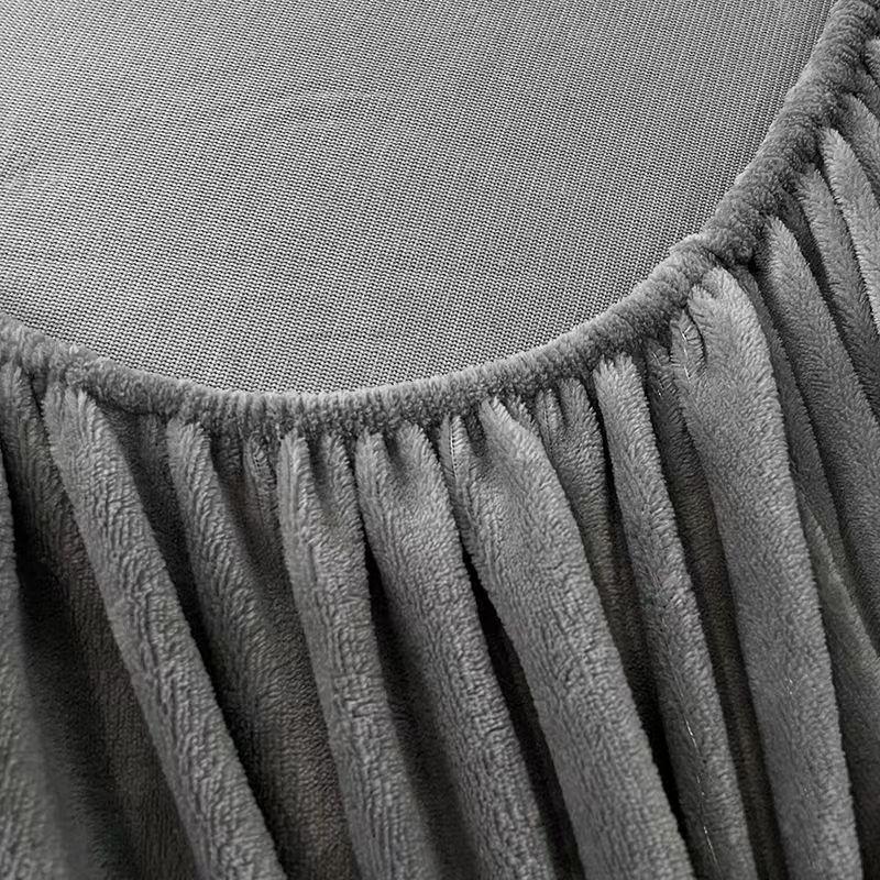 9 цветов, однотонная эластичная бархатная ткань, простыня, мягкое эластичное покрывало, наматрасник, защита для постельного белья, простыня