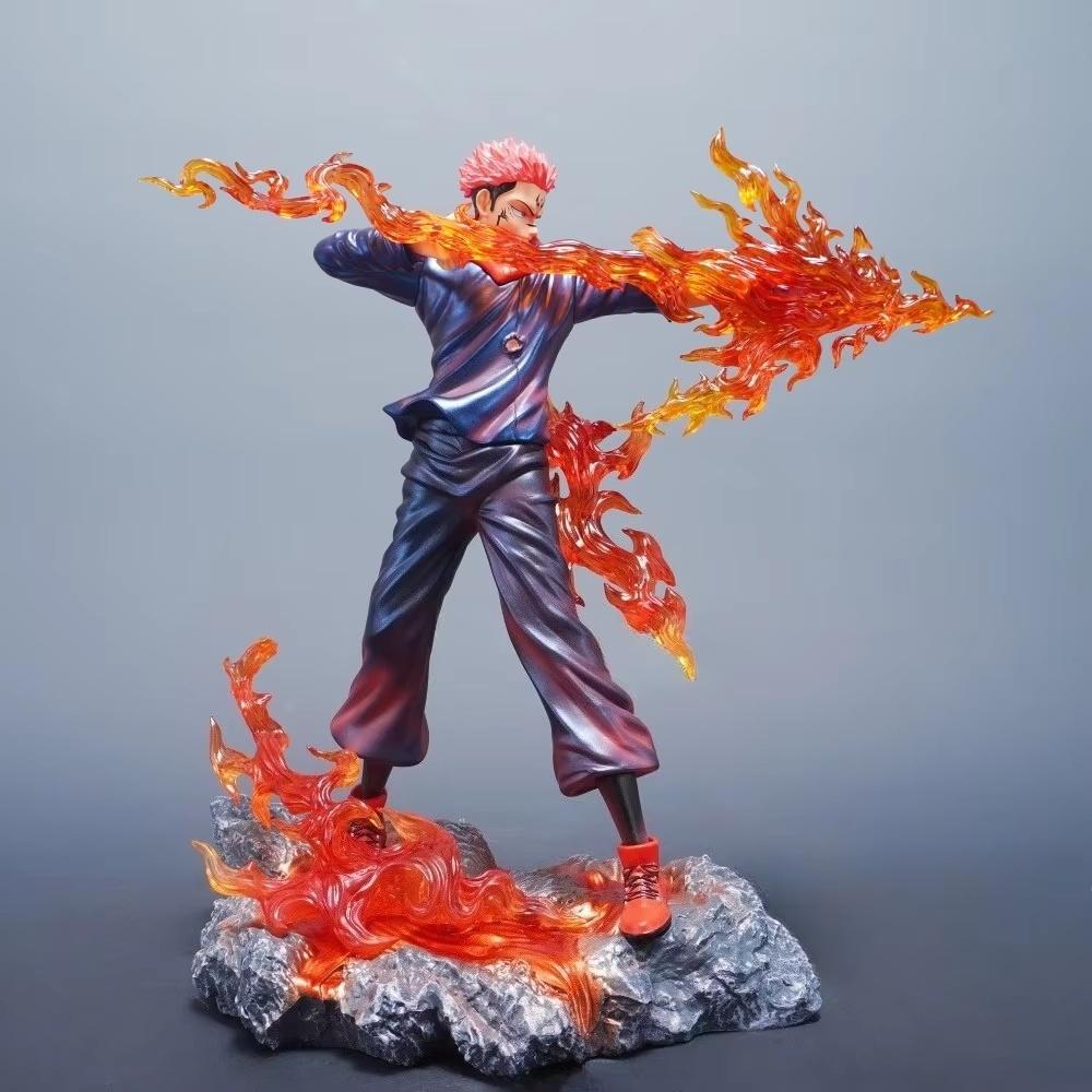 30 см / 11,81 дюйма Аниме Jujutsu Kaisen Фигурка Рёмен Сукуна Фигурки Действия ПВХ Статуя Настольное Украшение Коллекционная Модель Игрушки Подарки