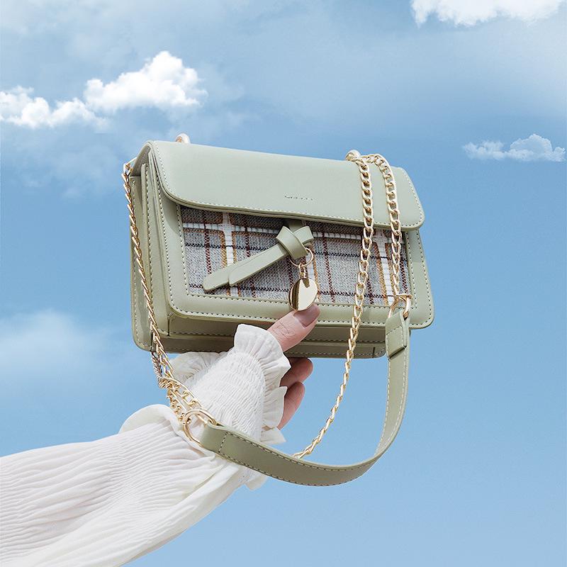 Женская сумка мода новый продукт одно плечо сумка-мессенджер мода кулон маленькая квадратная сумка простая мода цепочка сумка-мессенджер