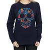 Coco Womens/Ladies Skull Cotton Sweatshirt