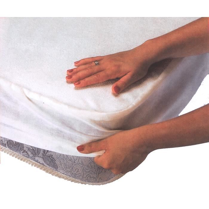 Alèse - PVC - 140x190 cm - Imperméable - Anti-acarien - Lavable