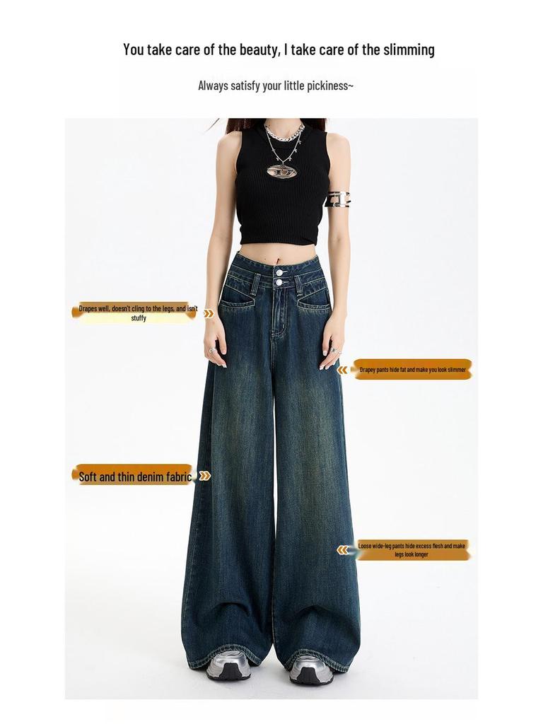 Ультрамягкие укороченные джинсовые кюлоты с высокой талией, стройнящие – Светло-голубые