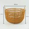 Корзина из искусственного ротанга, корзина для хранения игрушек, одежда для стирки