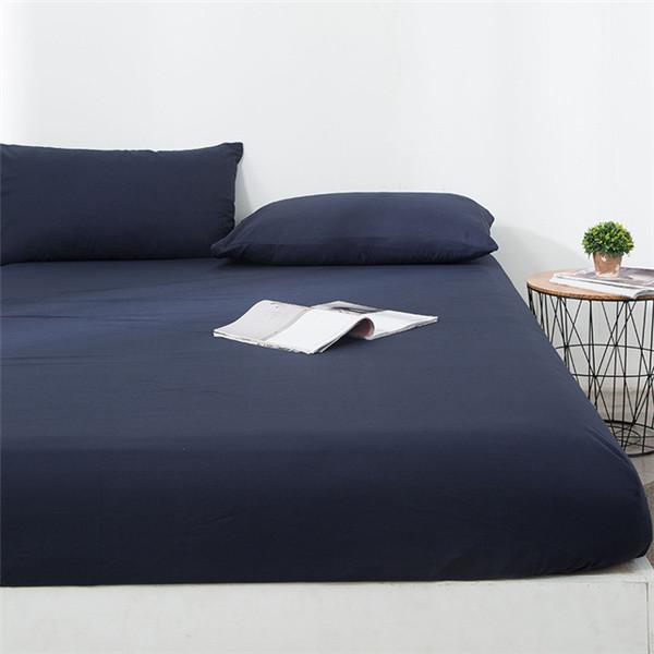 Super Waterproof Bed Fitted Sheet Bedcover Home Bed Cover Mattress Covers With Elastic For Single Double Bed No Pillowcases