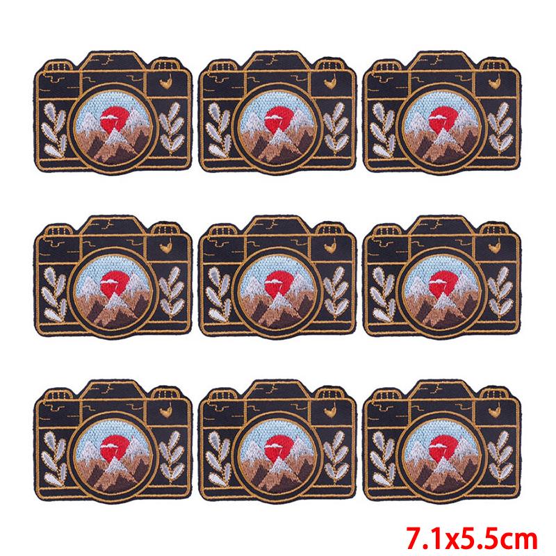 10 шт./лот, оптовая продажа, вышивка, железные нашивки для одежды, нашивки для одежды, куртки, декор, аппликация, принадлежности для шитья
