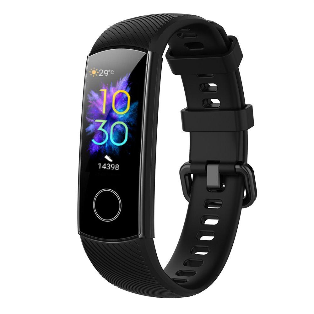 Мягкий силиконовый ремешок для запястья для Honor Band 5 4, сменный ремешок для умного браслета, оригинальный ремешок для часов, мягкий браслет, разноцветный ремешок
