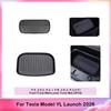For Tesla Model YL Launch 2026 Rear Seat Backrest Protective Pad Trunk Mat Anti-Kick Pad and Foot Mat Car Interior Accessories