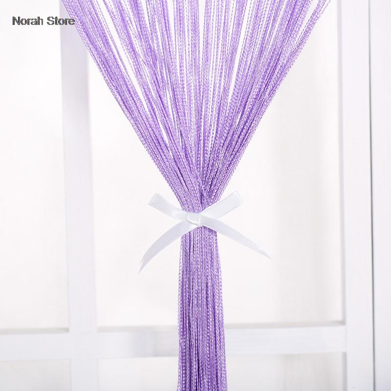 Многоцветные нитяные шторы 1x2 м для двери гостиной, стены, окна, панель с кисточками, шторы для спальни, оконная занавеска, украшение