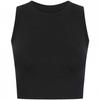 Womens/Ladies Cropped Tank Top